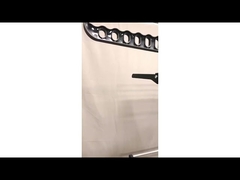 Giá phơi quần áo gấp 3 tầng bằng thép không gỉ