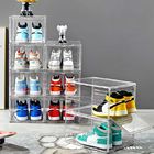 Hộp đựng giày từ nhựa acrylic có thể xếp chồng lên nhau trong suốt