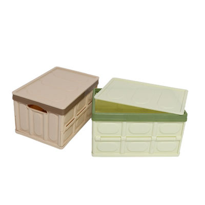 chất lượng  Multiscene Collapsible Storage Bins With Lid , Silk Road Enterprise Durable Foldable Plastic Bins nhà máy sản xuất