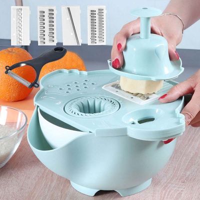 Hướng dẫn sử dụng Máy cắt rau củ quả đa chức năng Garlic Fruit Chopper