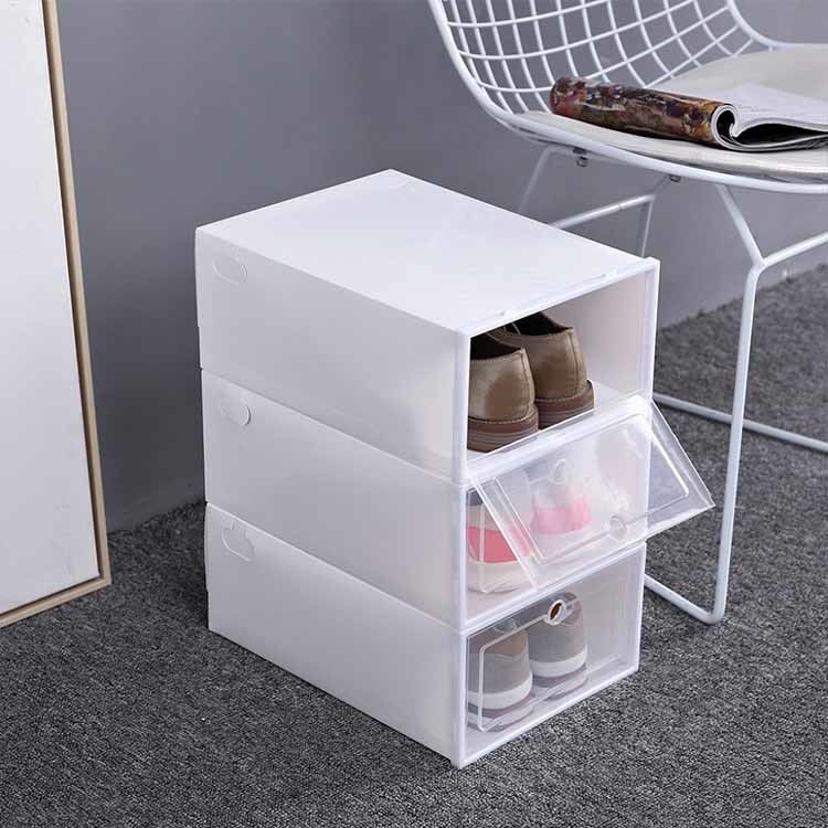 Sử dụng Nhiều cảnh Hộp đựng giày gia dụng hình chữ nhật để bảo quản giày thể thao Chống bụi Không mùi